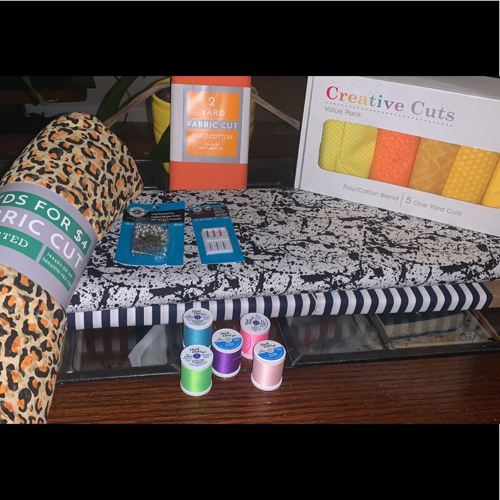 Fabric machine needles thread pearl push pins